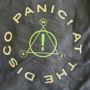 Black Panic At The Disco T-shirt Brand New With Tags Medium. 100% Cotton